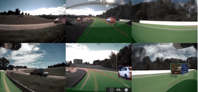 10 biznesowych zastosowań sieci neuronowych - tesla autopilot