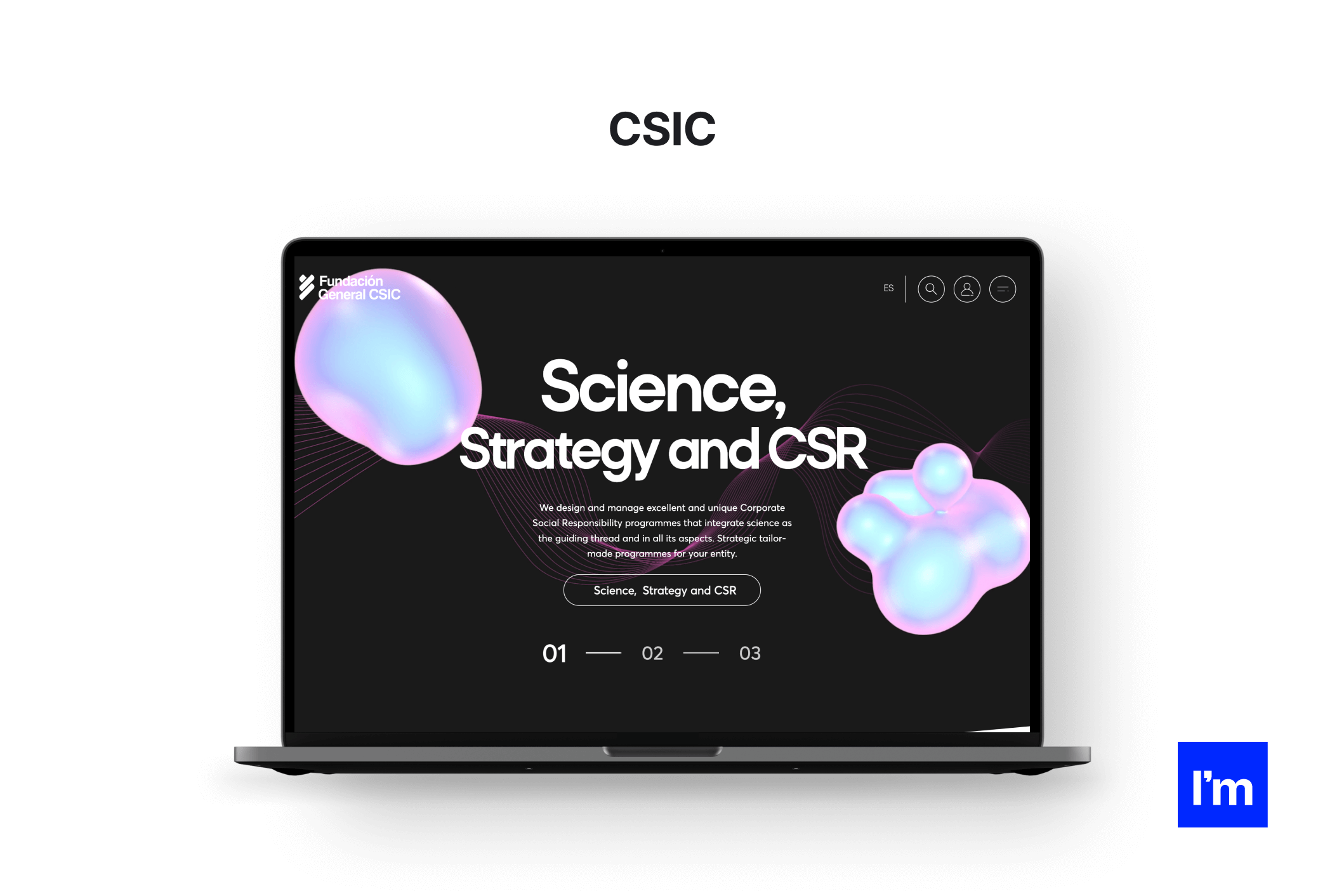 10 przykładów dobrych praktyk w web designie na 2022 rok:CSIC
