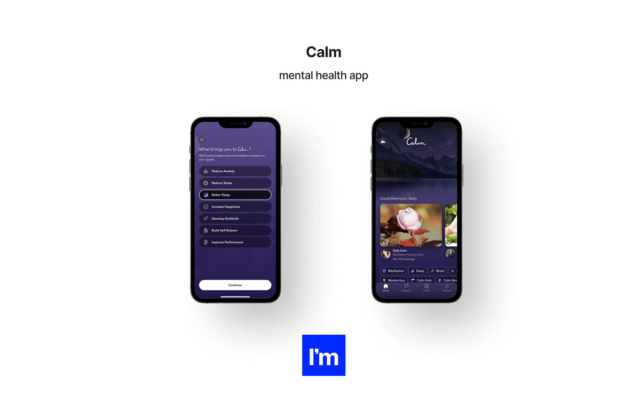15 Mhealth Apps - Calm