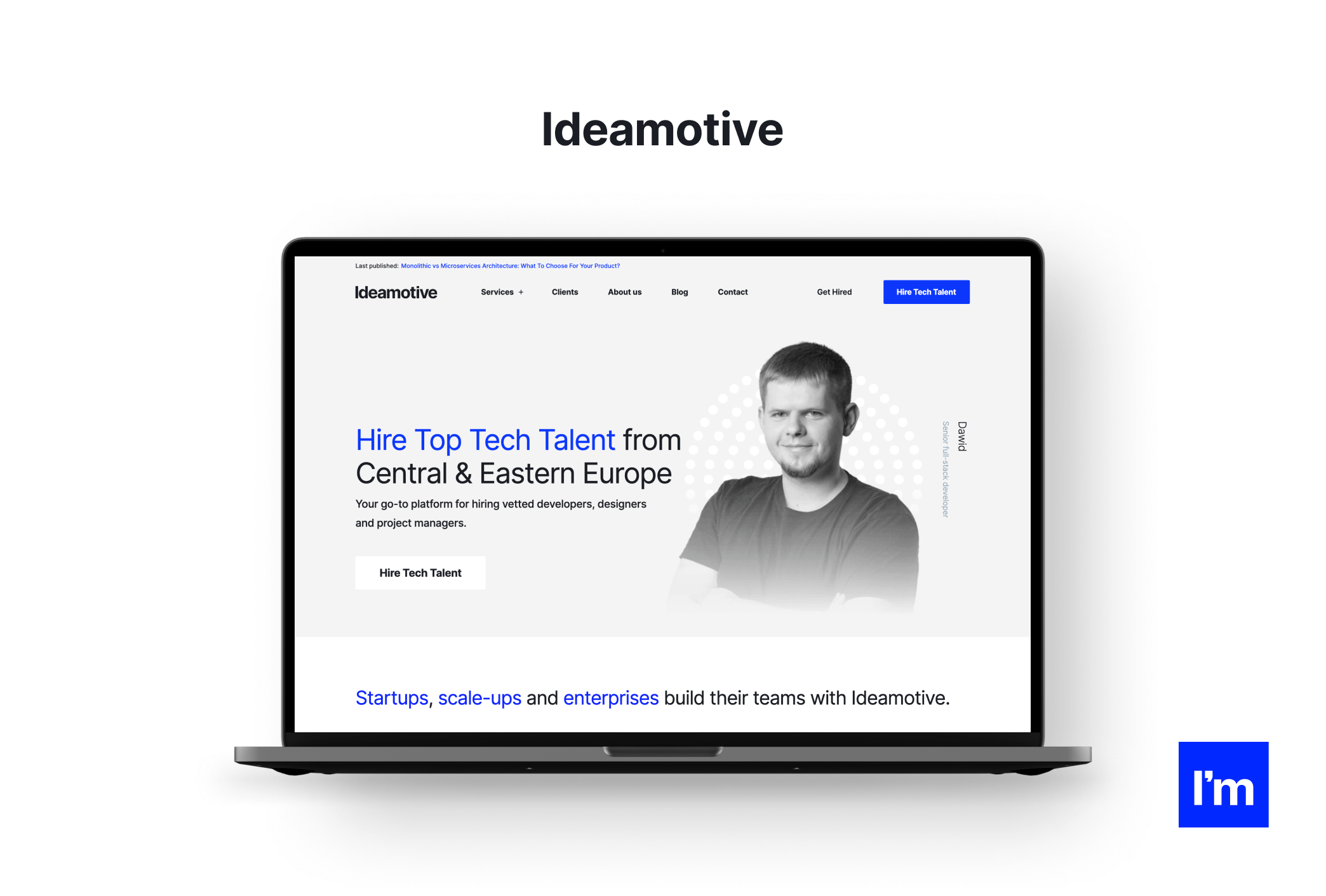 Najlepsze alternatywy dla Toptal przy zatrudnianiu programistów - ideamotive