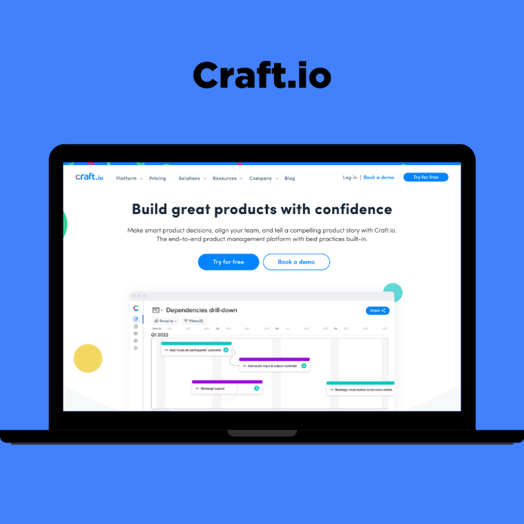 craft.io product management platform
