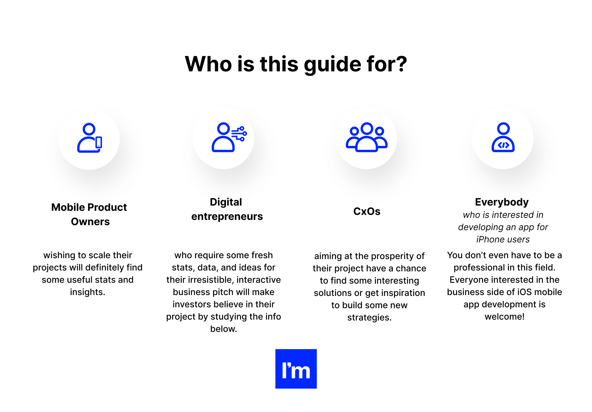 IOS Pillar Design - Icons - Who is the guide for