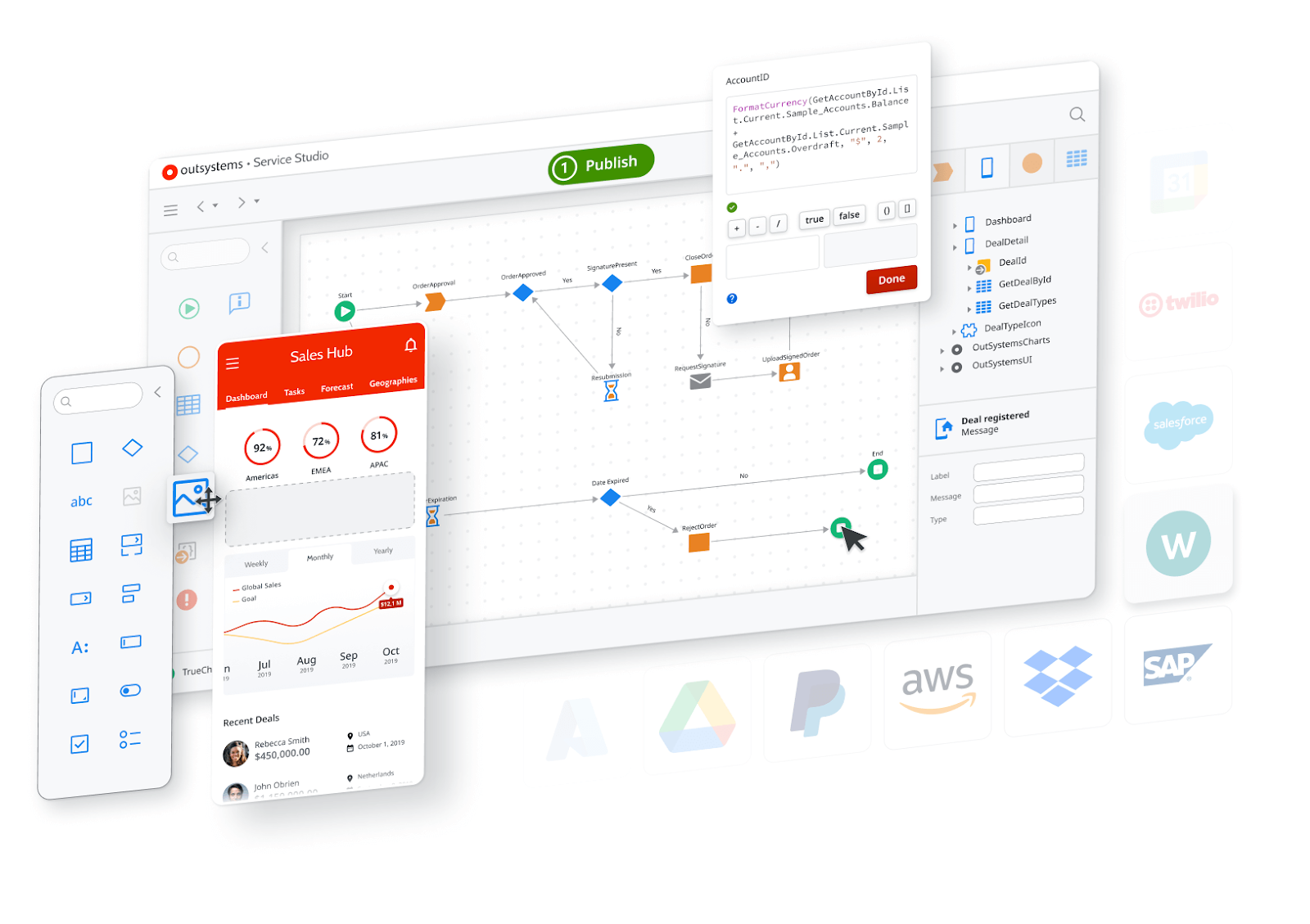 Przegląd platform low-code - outsystems