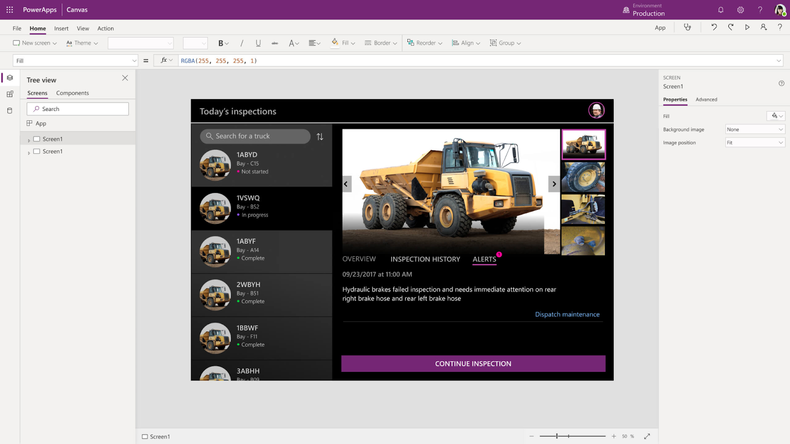 Przegląd platform low-code - powerapps