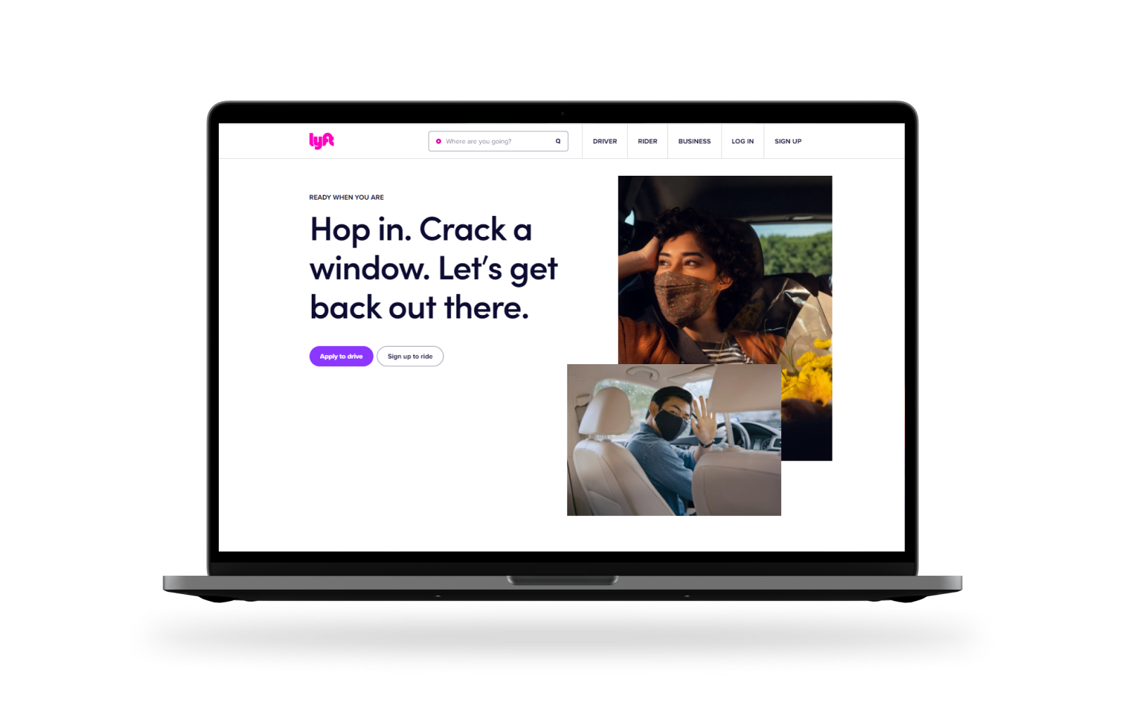 amazing examples of python web dev lyft mockup