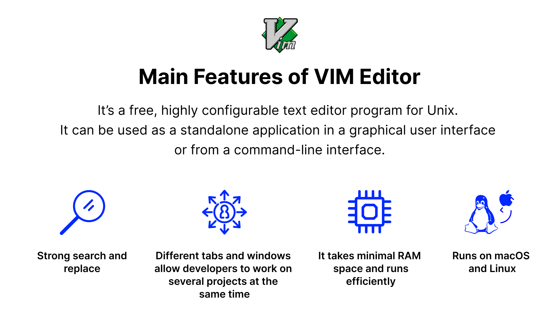 Main Features of Vim-1