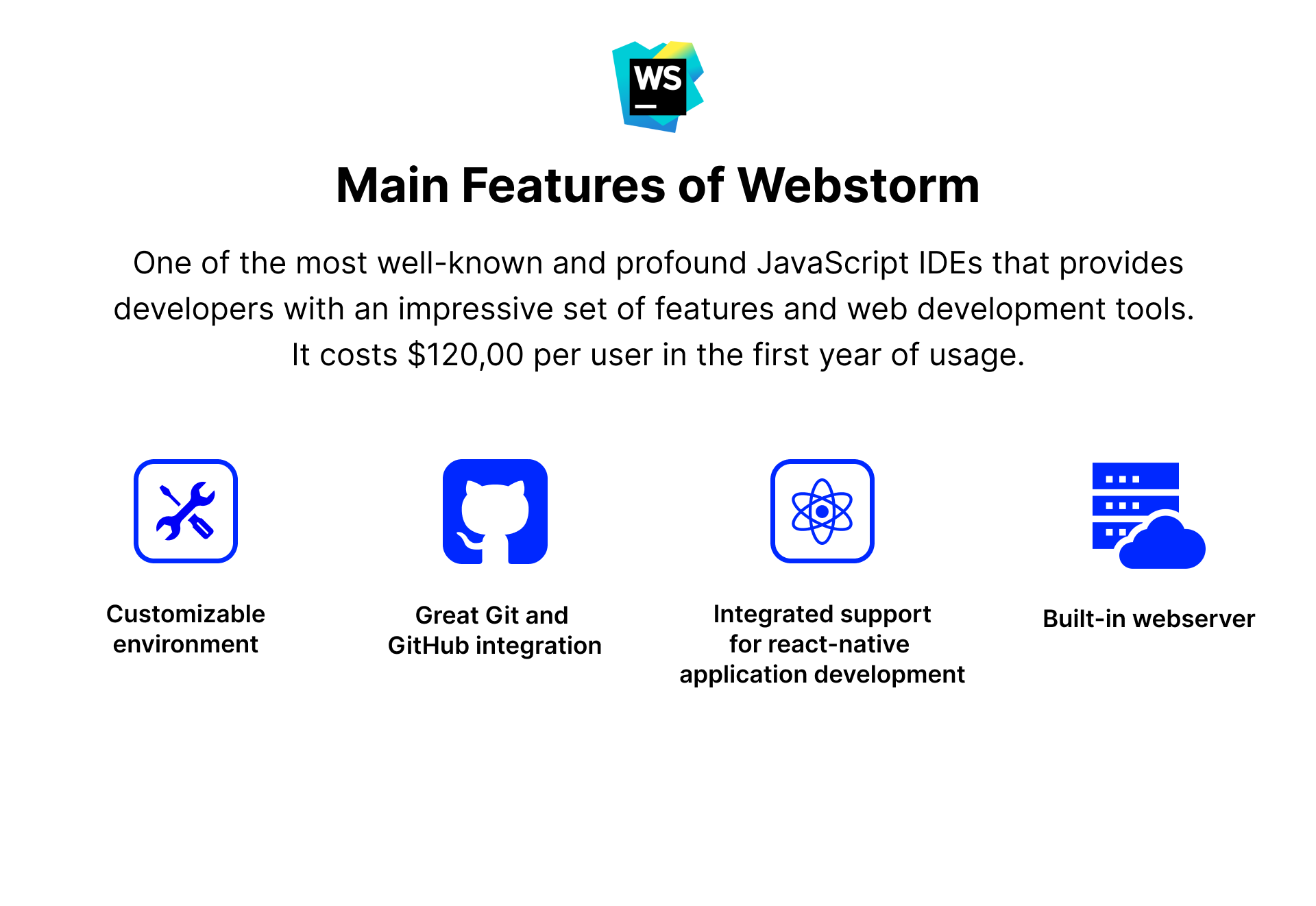 Main Features of Webstorm