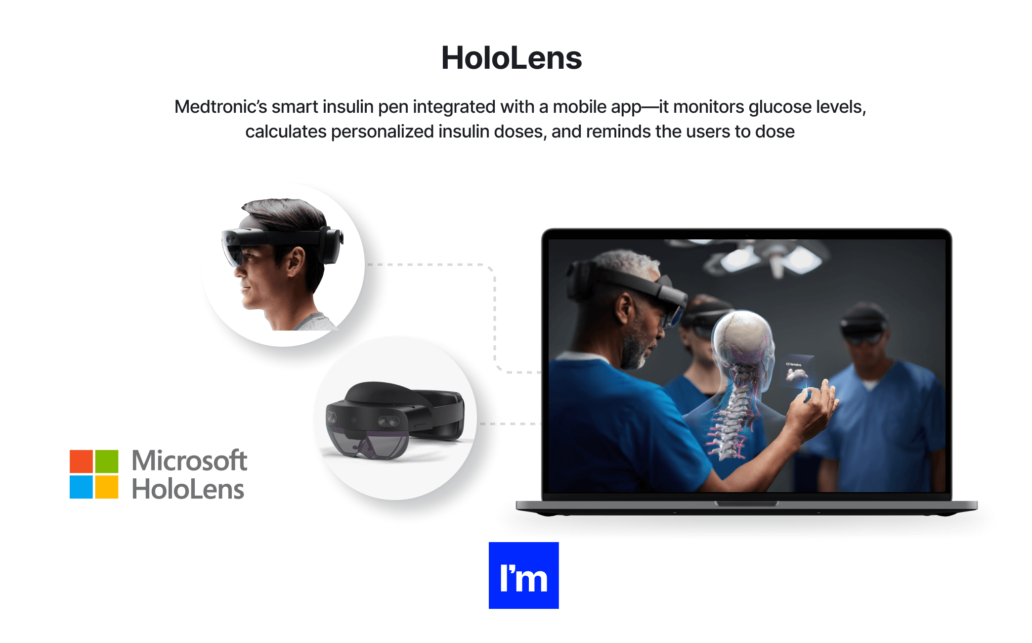 Your Starter Guide to Developing a Winning MedTech Software Product - mockup hololens