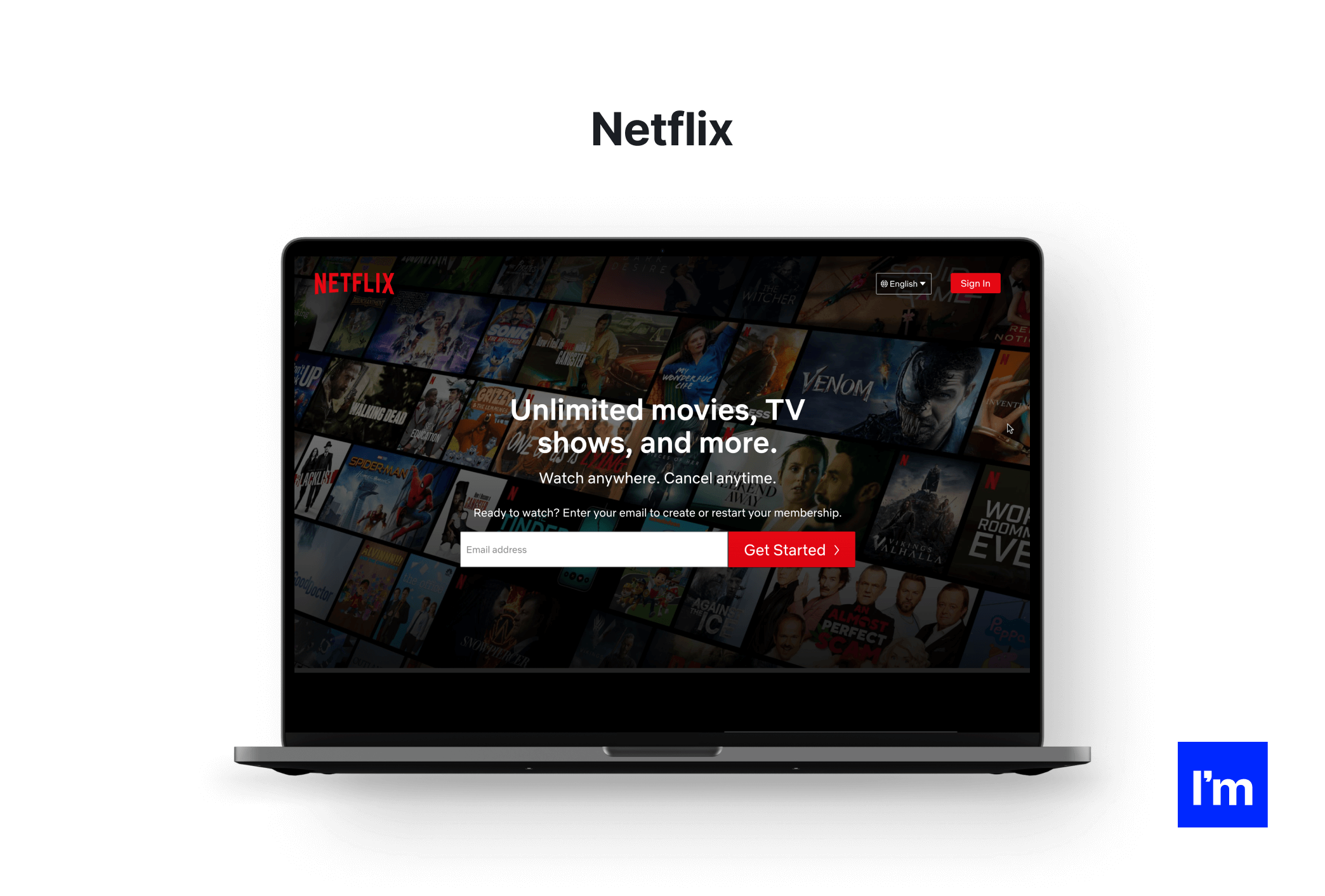 Node.js- mockup Netflix