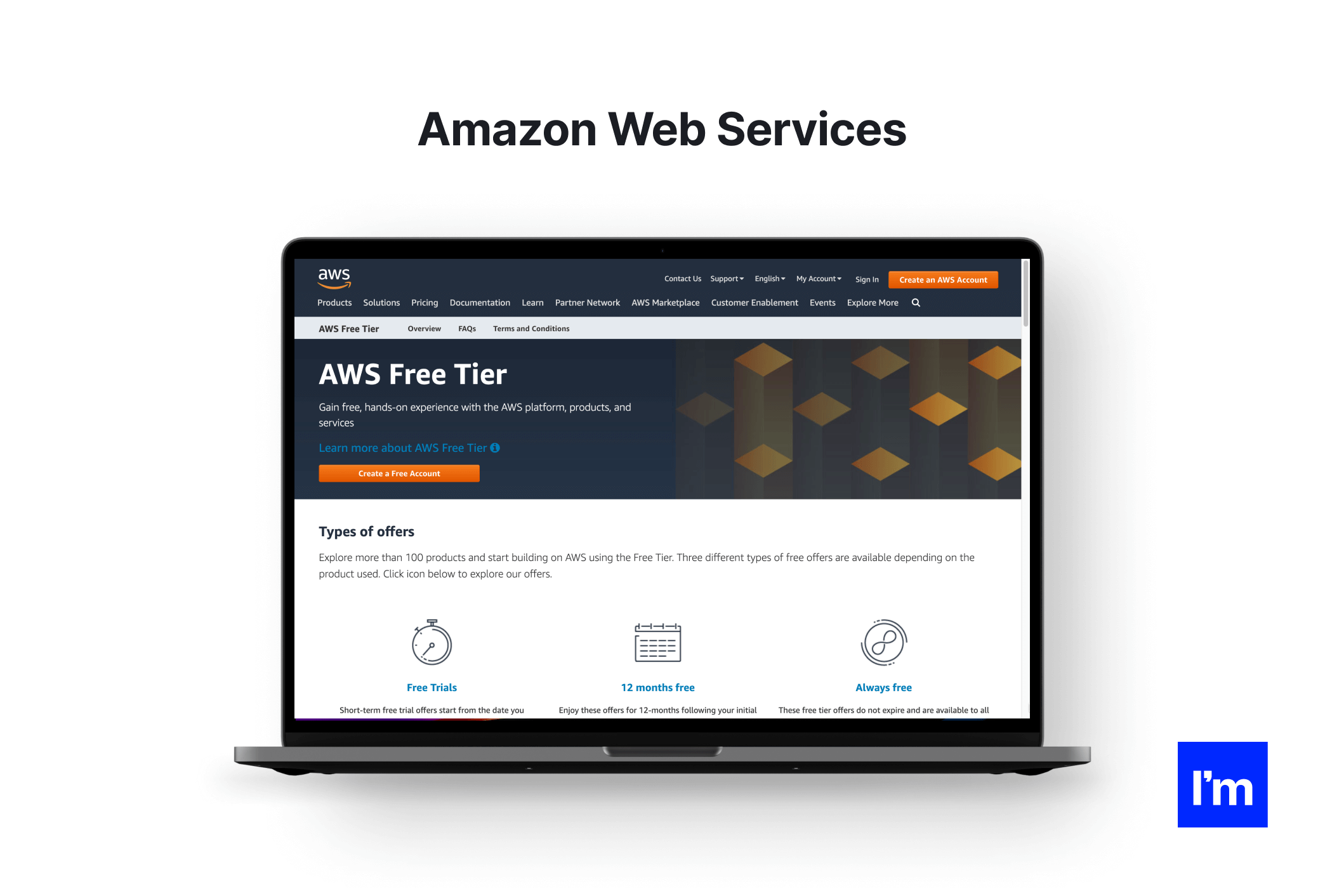 Node.js- mockup Amazon Web Services