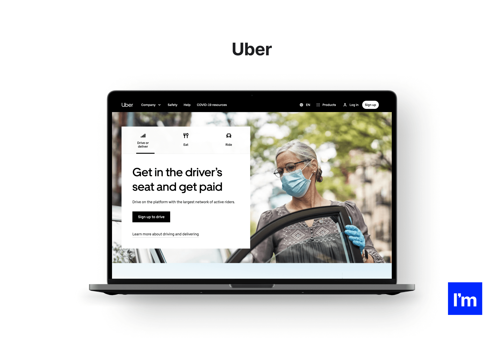 Node.js- mockup Uber