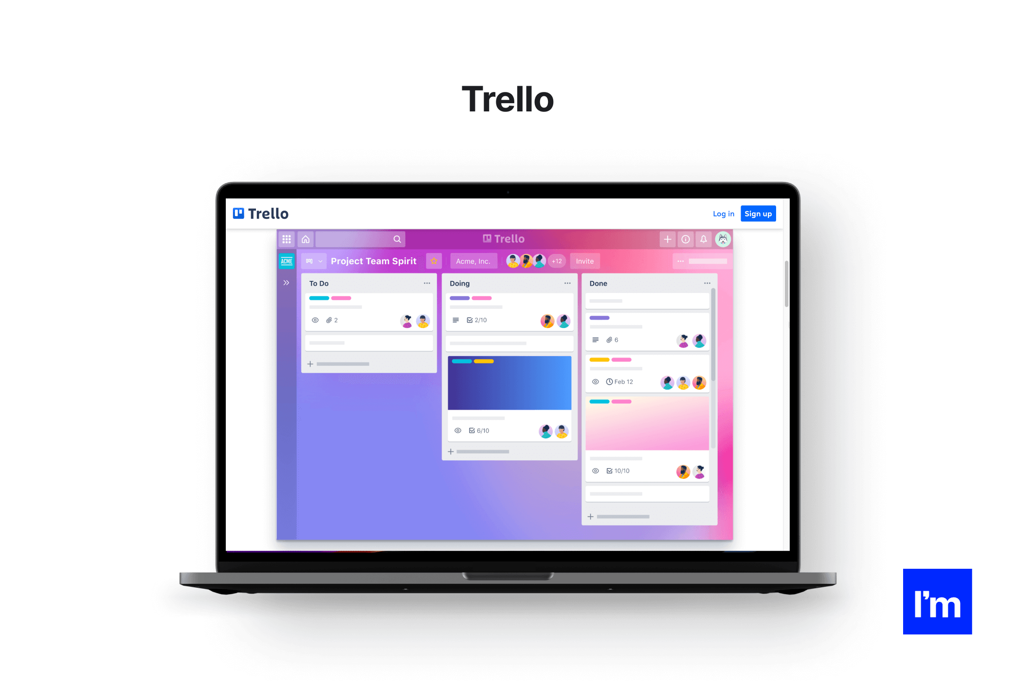 Node.js- mockup Trello