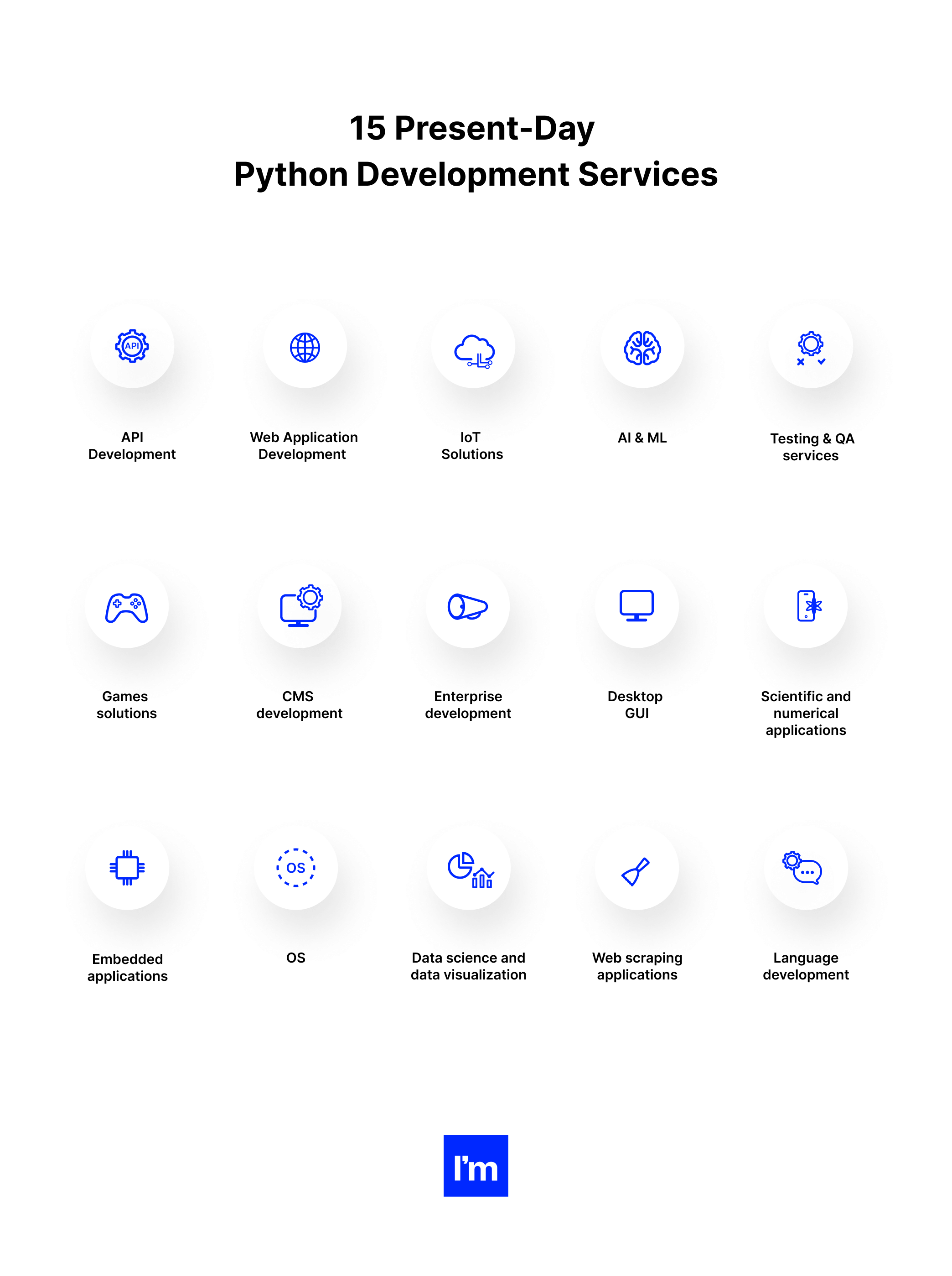 Python Development Services - infographic
