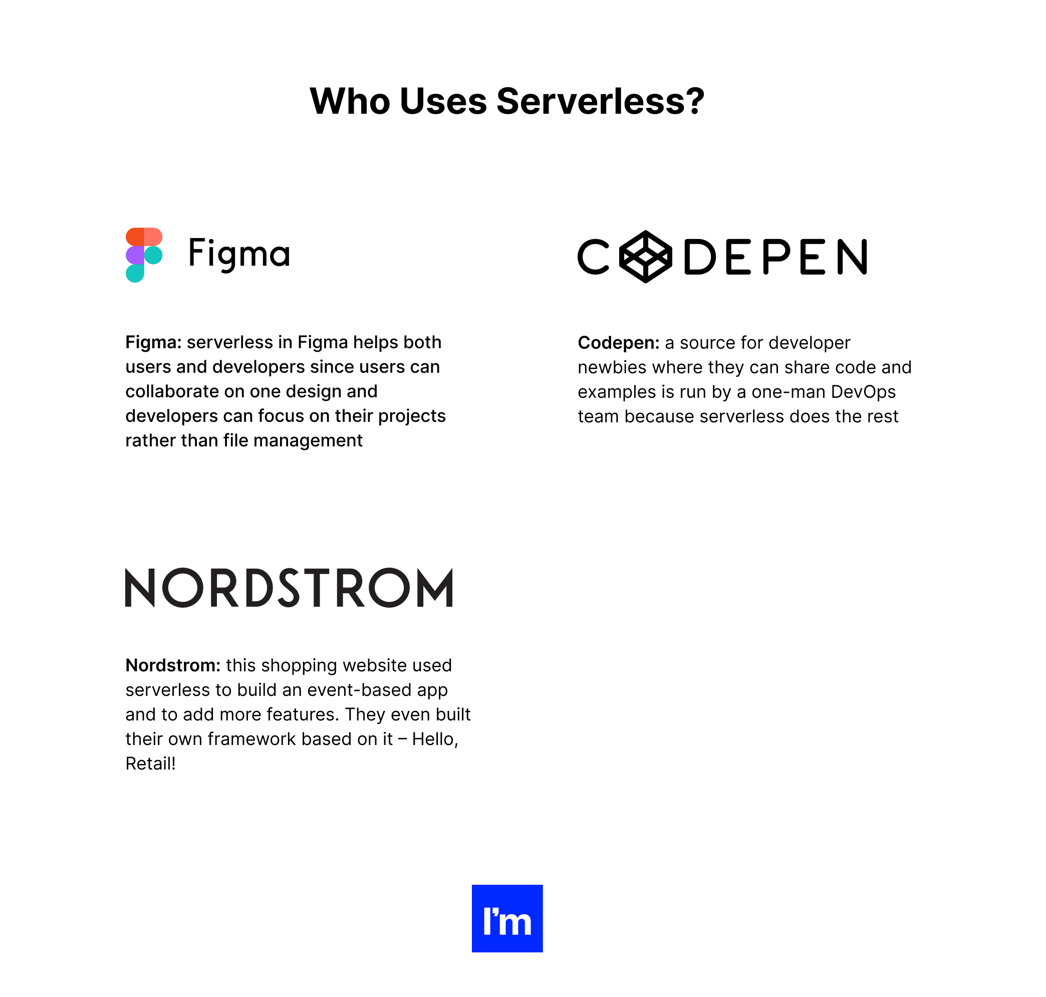 Serverless a mikroserwisy - kto używa serverless