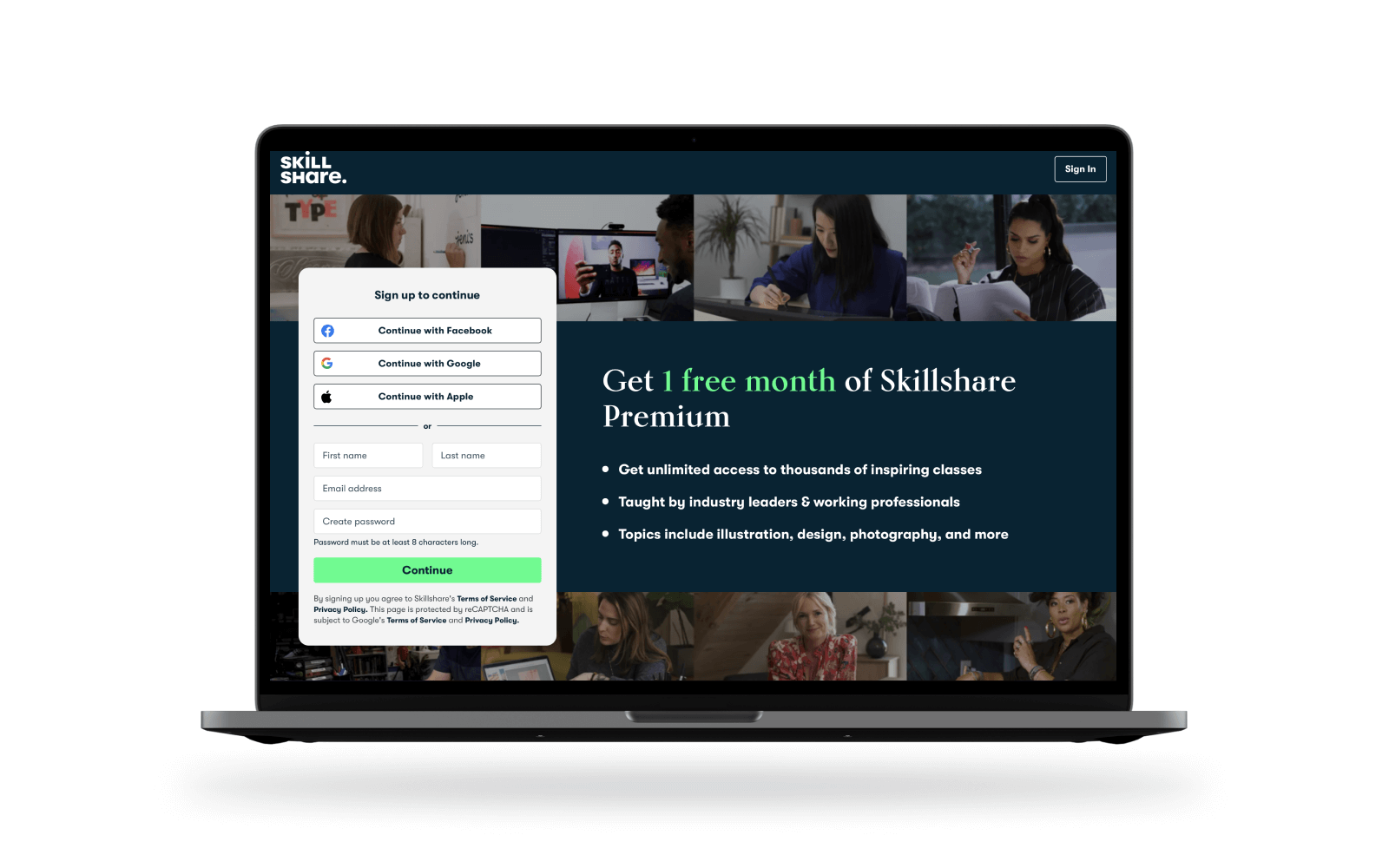 Aplikacje webowe w PHP: SkillShare