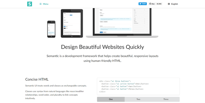 What Are The Best Frontend Frameworks To Use semantic ui