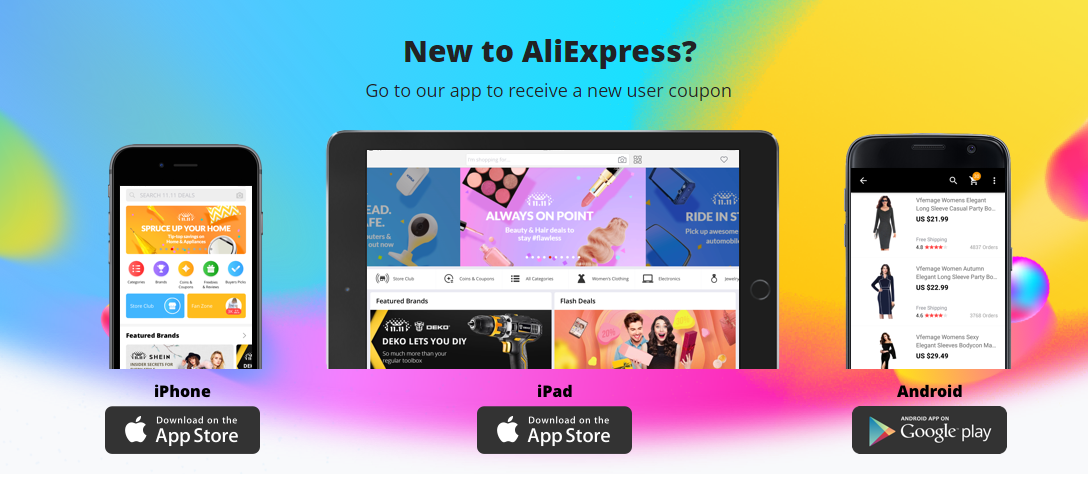 aplikacja mobilna Aliexpress