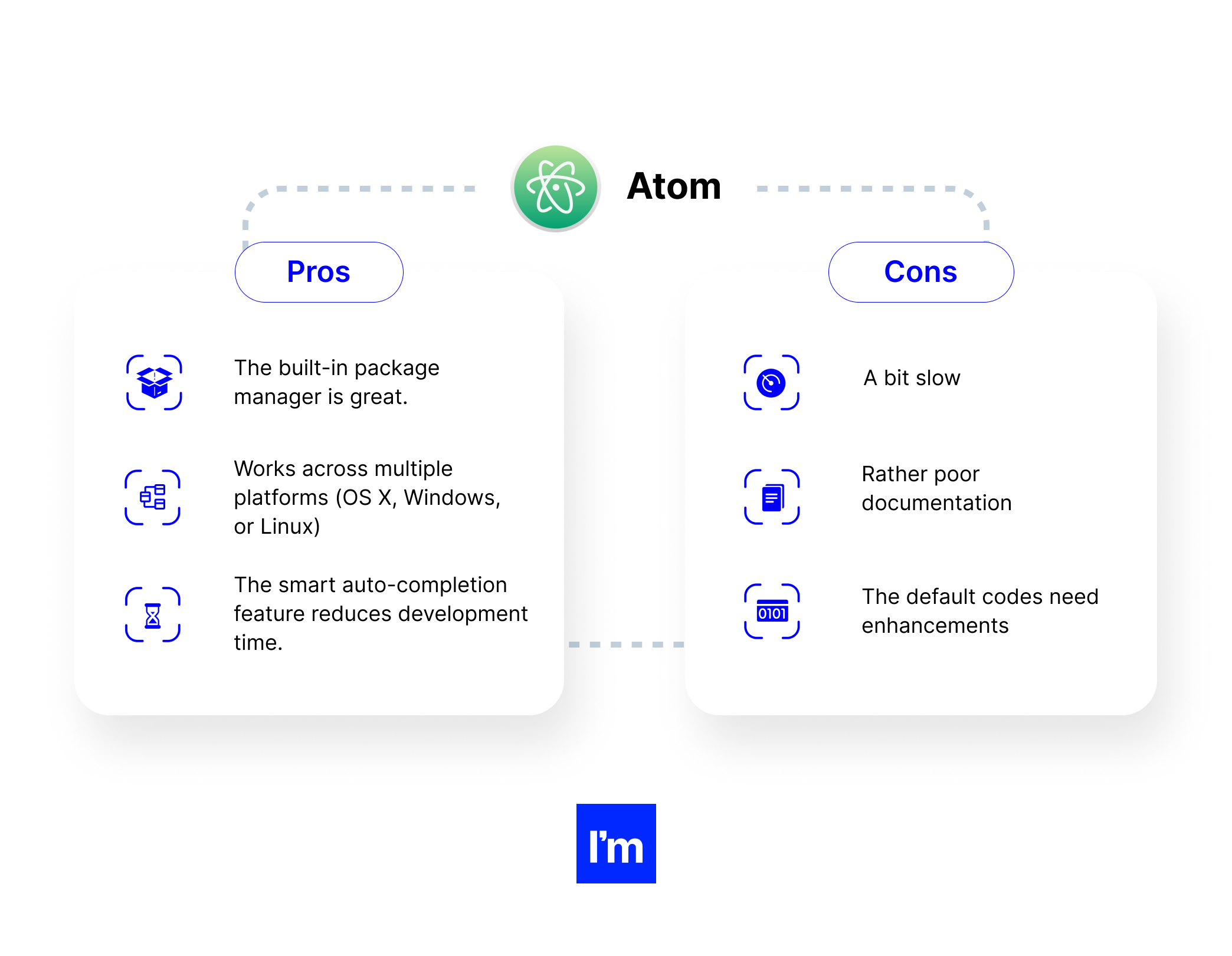 atom pros and cons