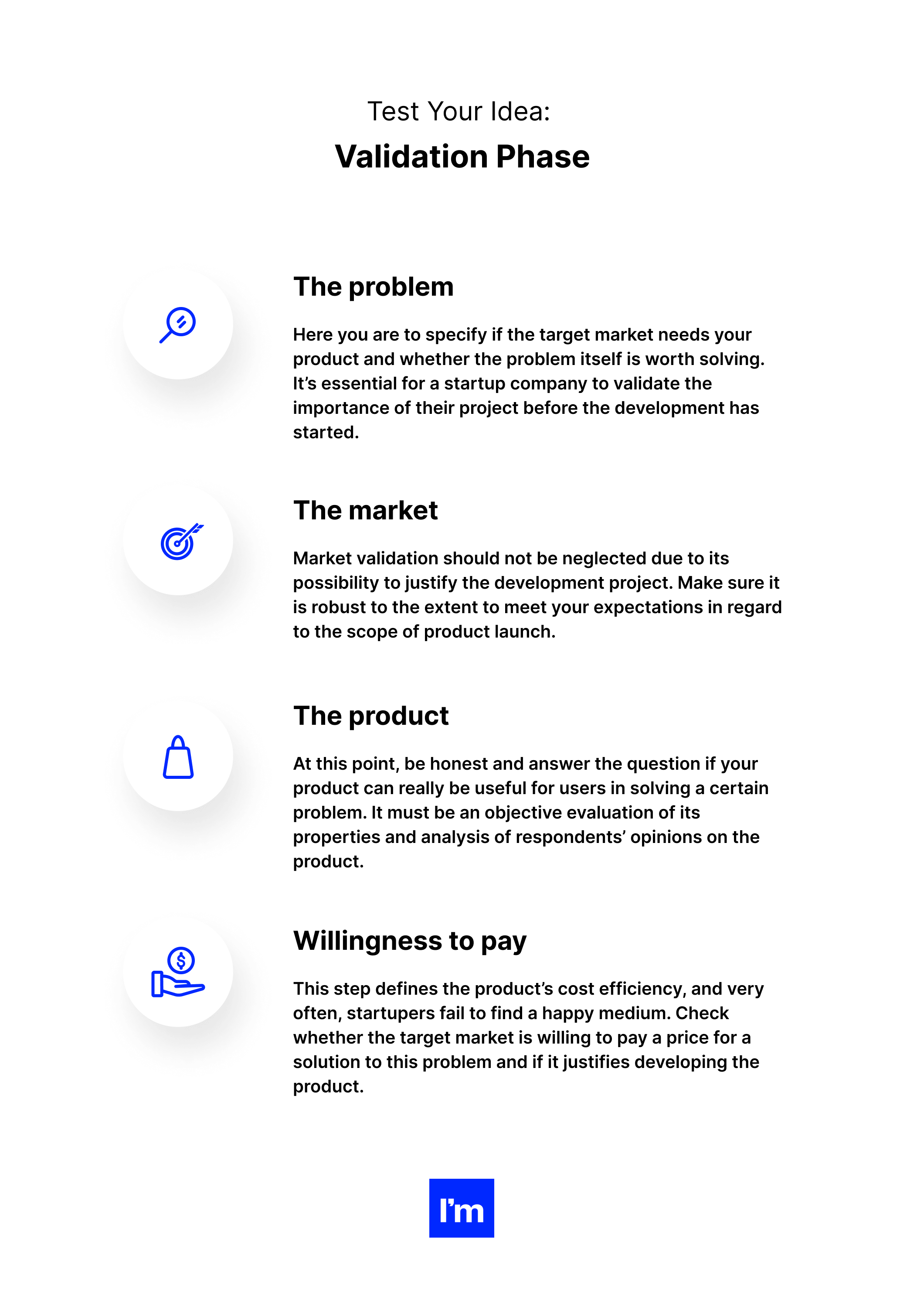 infographic 3 - Test Your Idea_ Validation Phase