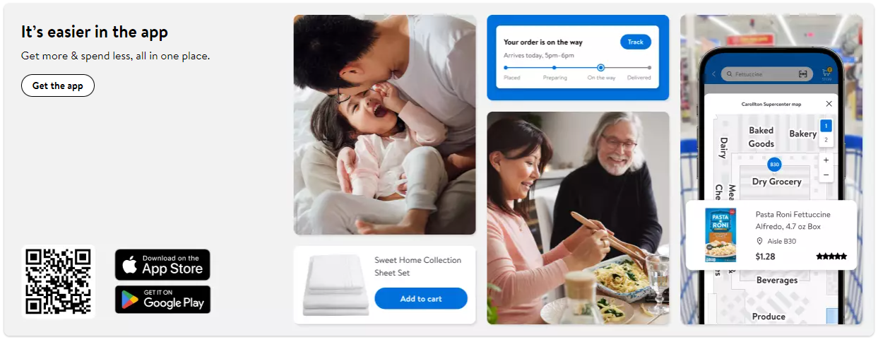 aplikacja mobilna Walmart