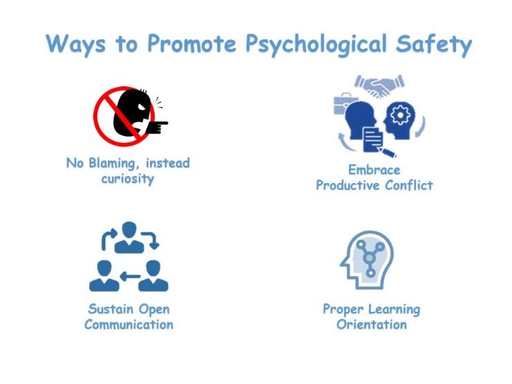 ways to promote psychological safety
