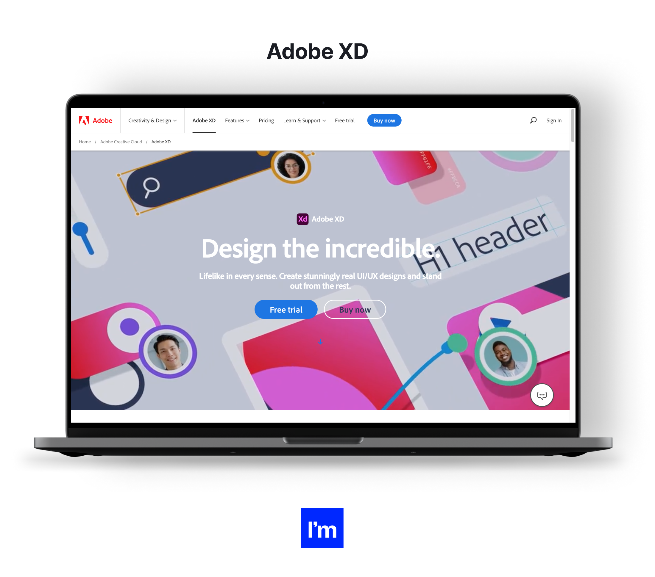 Adobe XD - top UI design tools