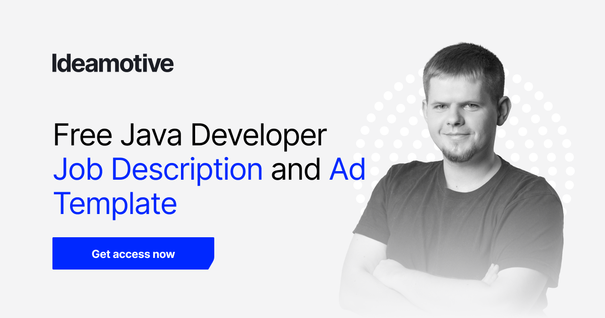 Free Java Developer Job Description and Ad Template