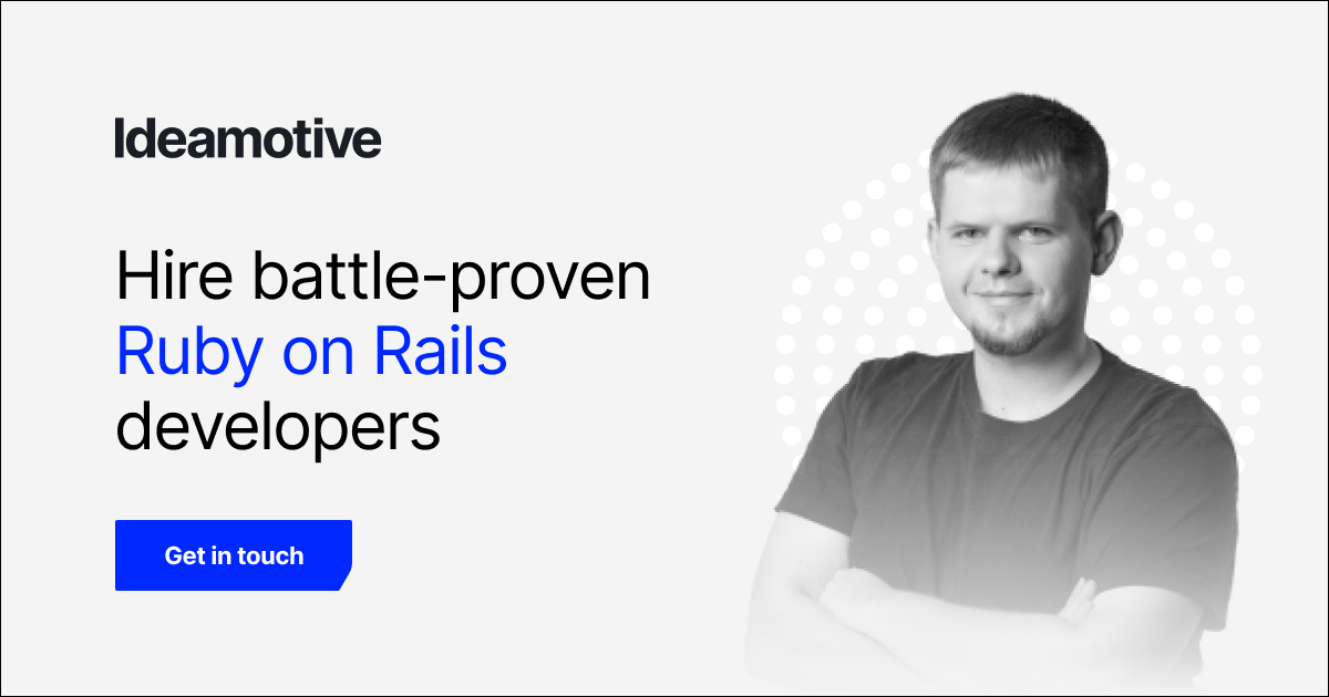 Top Ruby on Rails Developers for Hire in March 2024 | Ideamotive